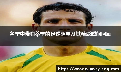 名字中带有蒂字的足球明星及其精彩瞬间回顾